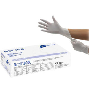 Nitril® 3000 White Nitrile Examination and Protection Glove